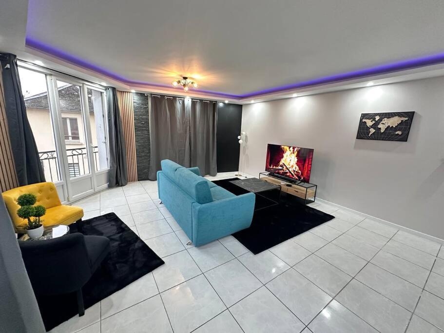 E Servagnat T3 Luxe Avec Sauna Jacuzzi Et Hammam Épernay Esterno foto